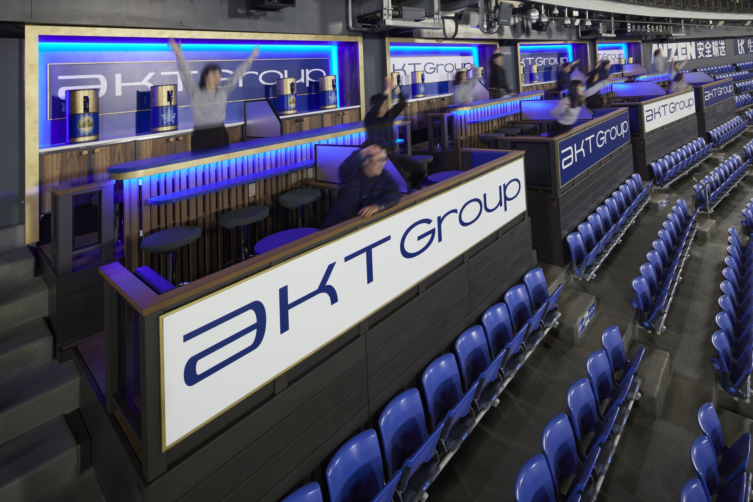 横浜スタジアム AKT エグゼクティブBOX | 実績紹介 | 株式会社乃村工藝社